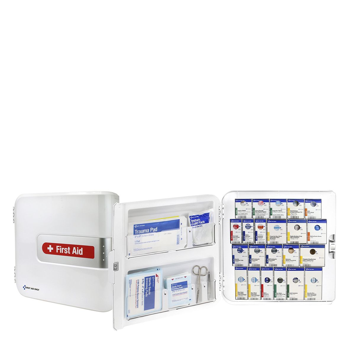 First Aid Only SmartCompliance Food Service Plastic Cabinet Kit 91094 First Aid Only SmartCompliance Food Service Plastic Cabinet Kit 91094